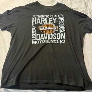 Harley-Davidson Black Tee with Iconic Logo